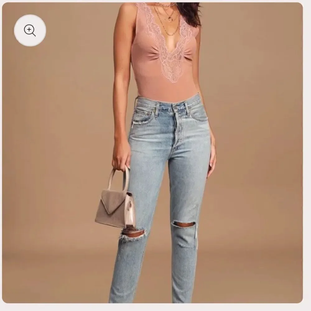 Free People First Call Blush Pink Bodysuit